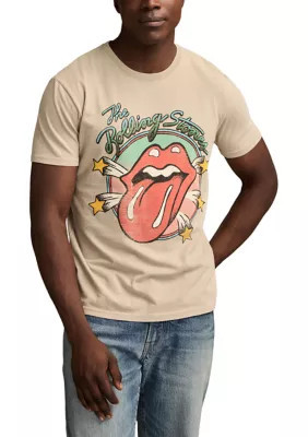 Lucky Brand Men's Short Sleeve Rolling Stones Stars T-Shirt | Belk