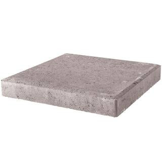 24 in. x 24 in. x 2 in. Pewter Square Concrete Step Ston | The Home Depot