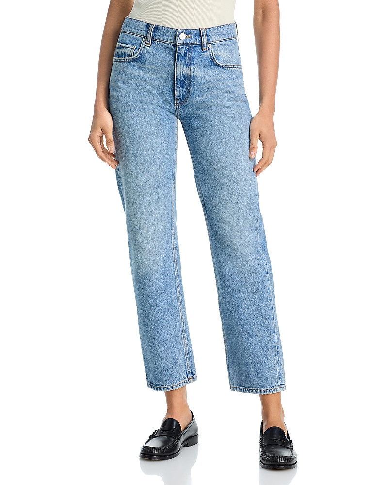 Anine Bing Kate High Rise Jeans in Arbor Blue | Bloomingdale's (US)