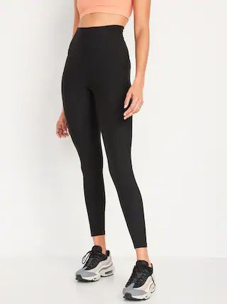 NEW! Extra High-Waisted PowerLite Lycra&#xAE; ADAPTIV 7/8-Length Leggings for Women | Old Navy (US)