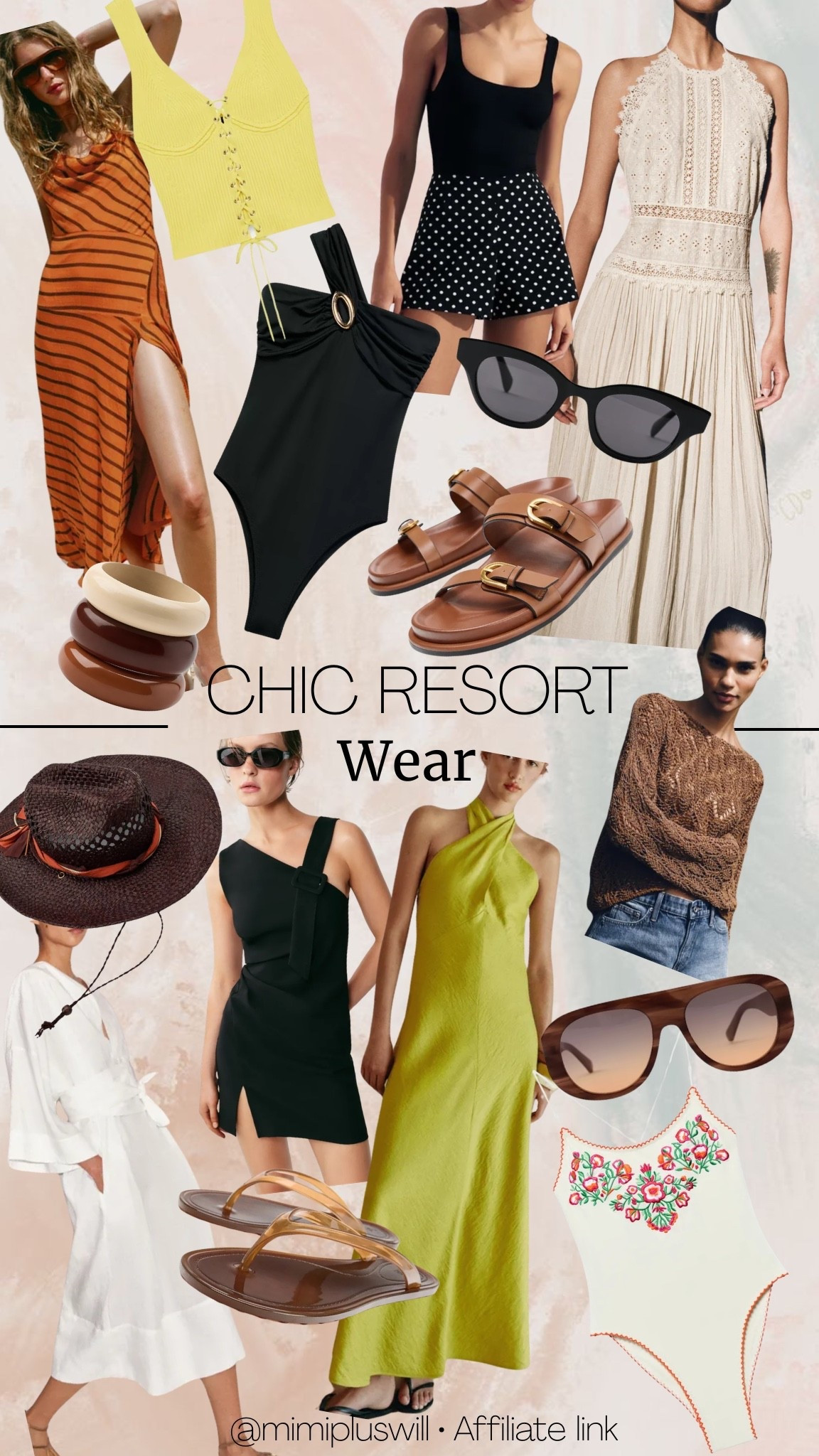 Chic resort wear! 

Resort | vacation | summer outfit | bathing suit | sunnies | beach vacation 
Follow @mimipluswill for more!

#LTKPetite #LTKTravel #LTKSwim