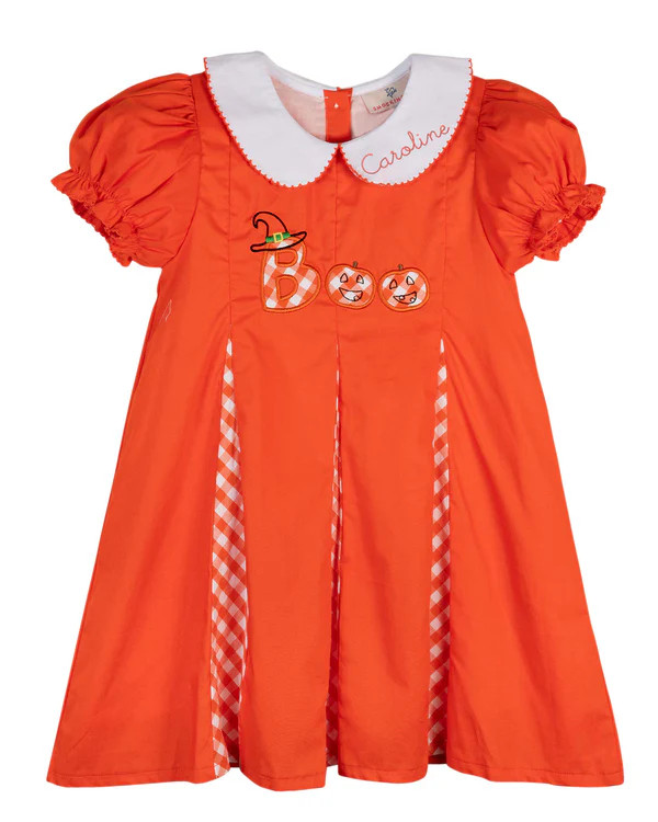 Boo Applique Dress | Smockingbird Kids