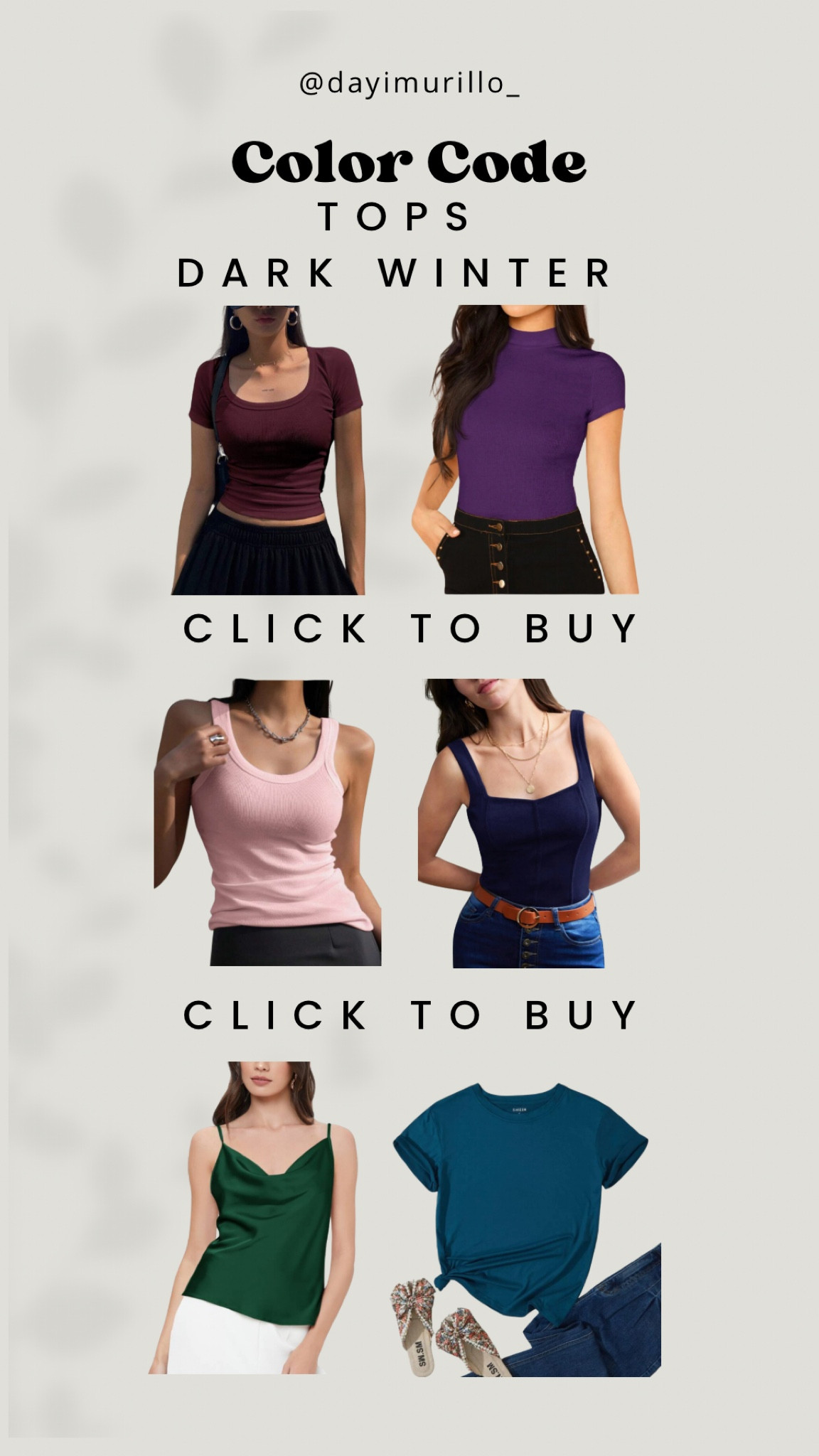 Tops for Dark winter Best colors 

#LTKSeasonal #LTKWorkwear #LTKStyleTip