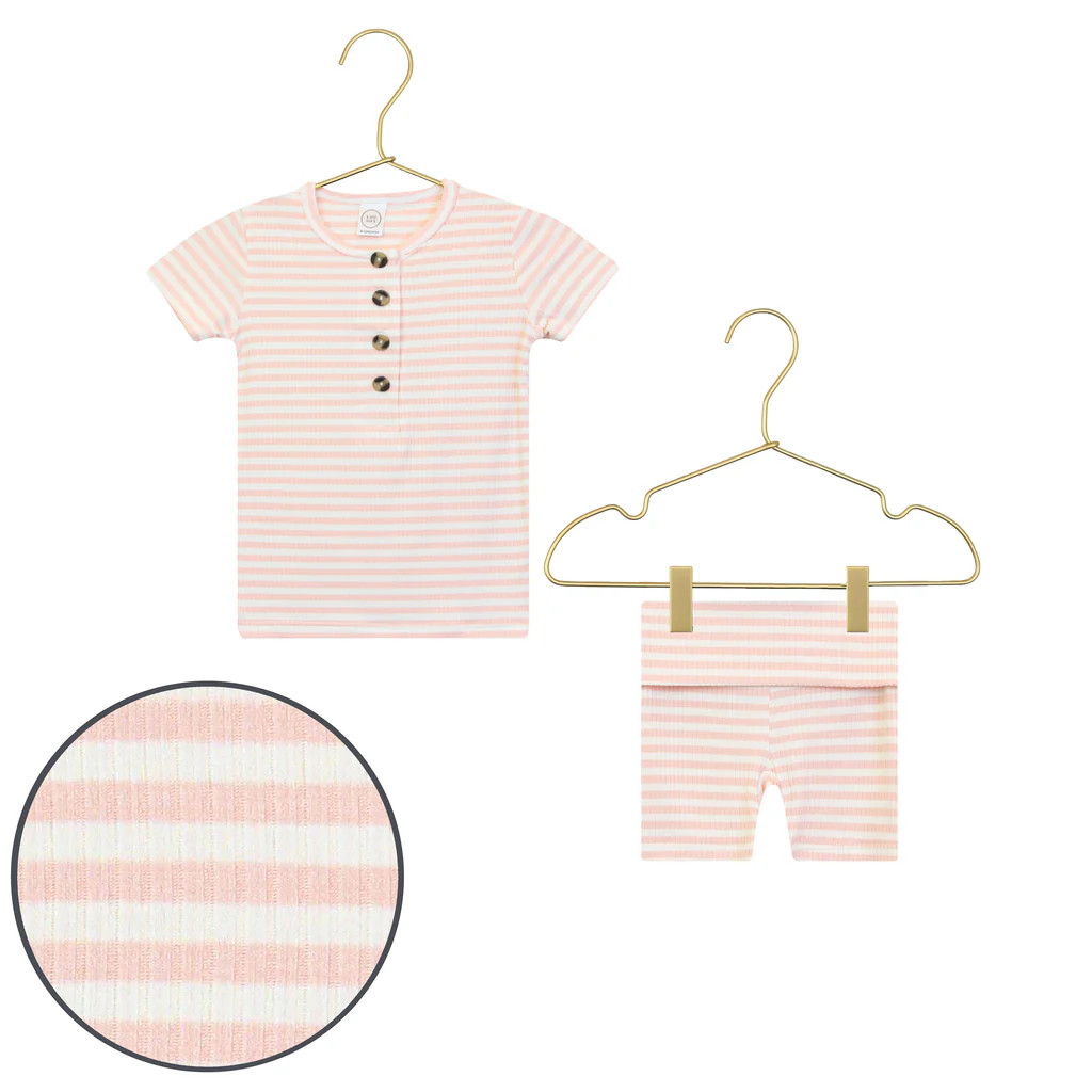 Harper Ribbed Shortie Set | Lou Lou & Company