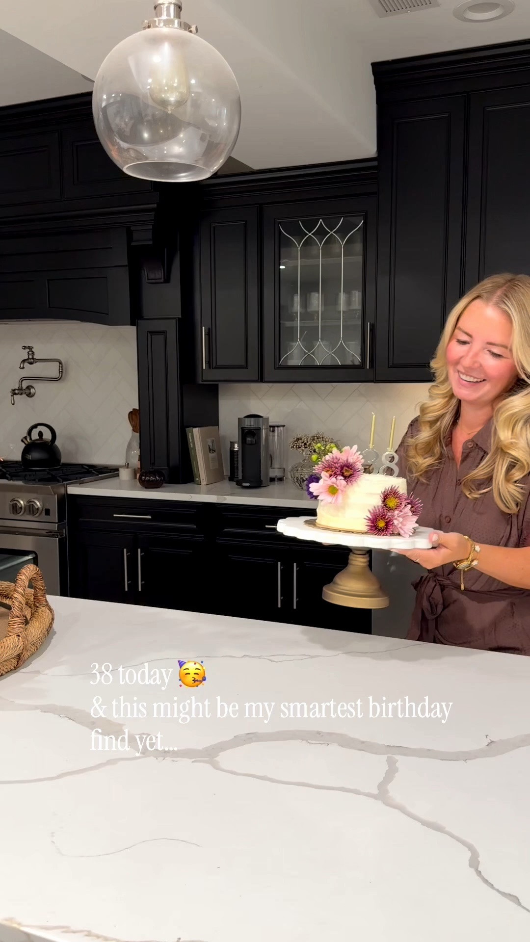 38 today 🥳🎂 Celebrating with the cutest little Amazon find! These reusable birthday number candles are such a genius idea—just switch out the numbers and use them year after year. 🤎✨

#LTKHome #LTKdayinmylife