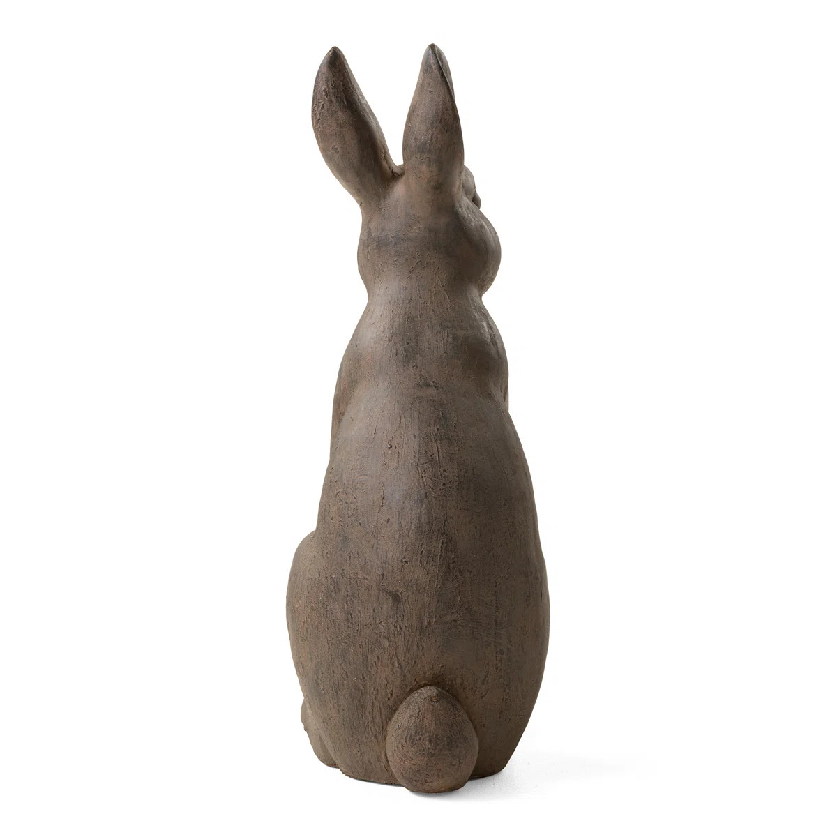 28"H MGO Oversized Bronze Standing Rabbit Statue | Wayfair North America