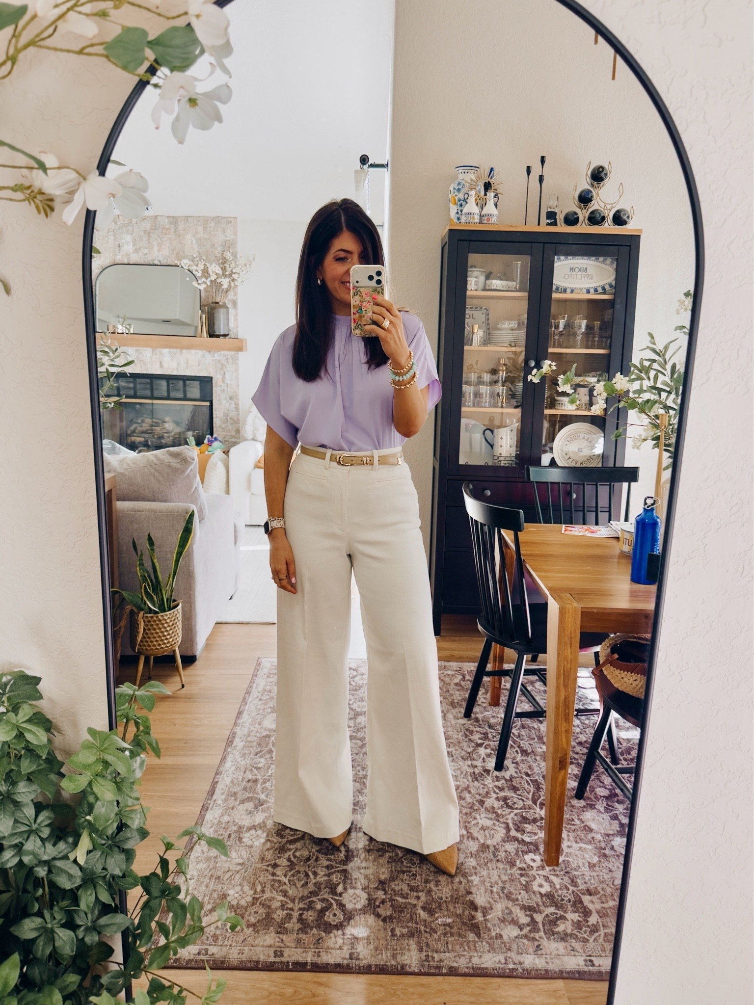 Work ootd
In a medium loose blouse
Medium tall wide leg pant (code Meghanxspanx)

#LTKMidsize #LTKWorkwear #LTKTall