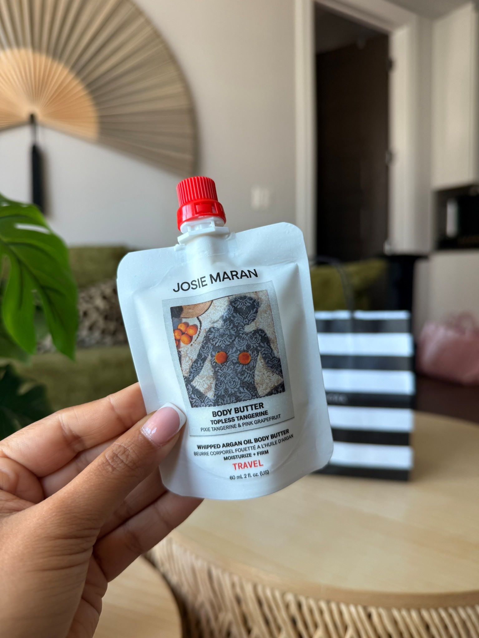 Topless Tangerine travel size body lotion. Smells so dreamy. 

#LTKBeauty