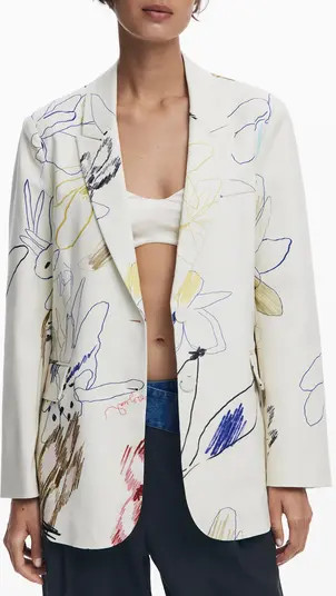 Abstract Print Blazer | Nordstrom