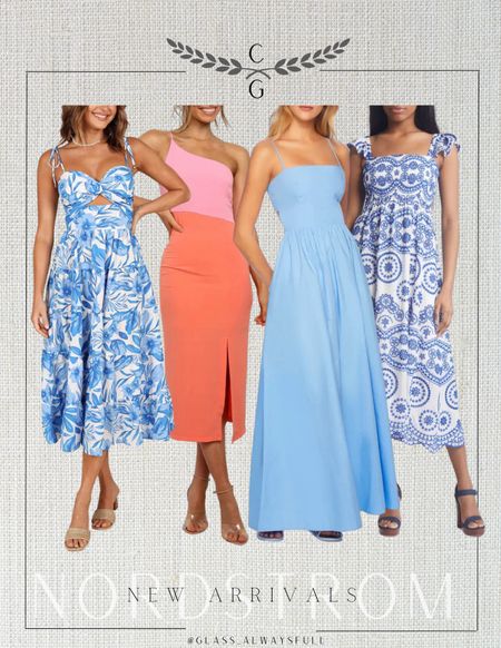 Loving these spring dresses from Nordstrom! Spring dress, dress, baby shower dress, boy baby shower dress, wedding guest dress, spring wedding guest dress, resort dress, summer dress, beach vacation dress, blue dress. Callie Glass @glass_alwaysfull 

#LTKwedding #LTKSeasonal #LTKtravel