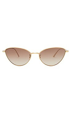 Oliver Peoples X Khaite 1998C Sunglasses in Gold from Revolve.com | Revolve Clothing (Global)