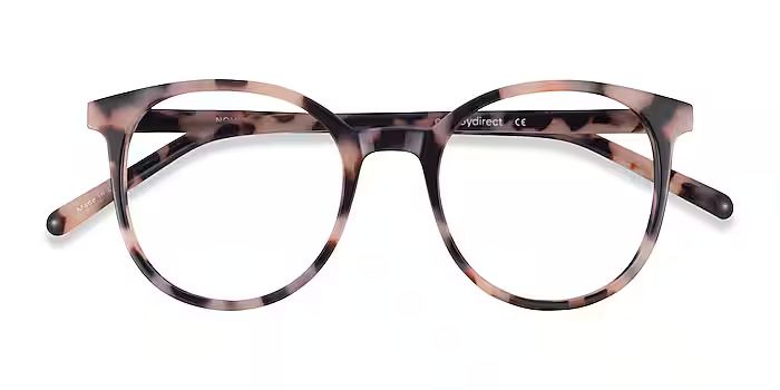 Noun Round Ivory Tortoise Glasses for Women | Eyebuydirect | EyeBuyDirect.com