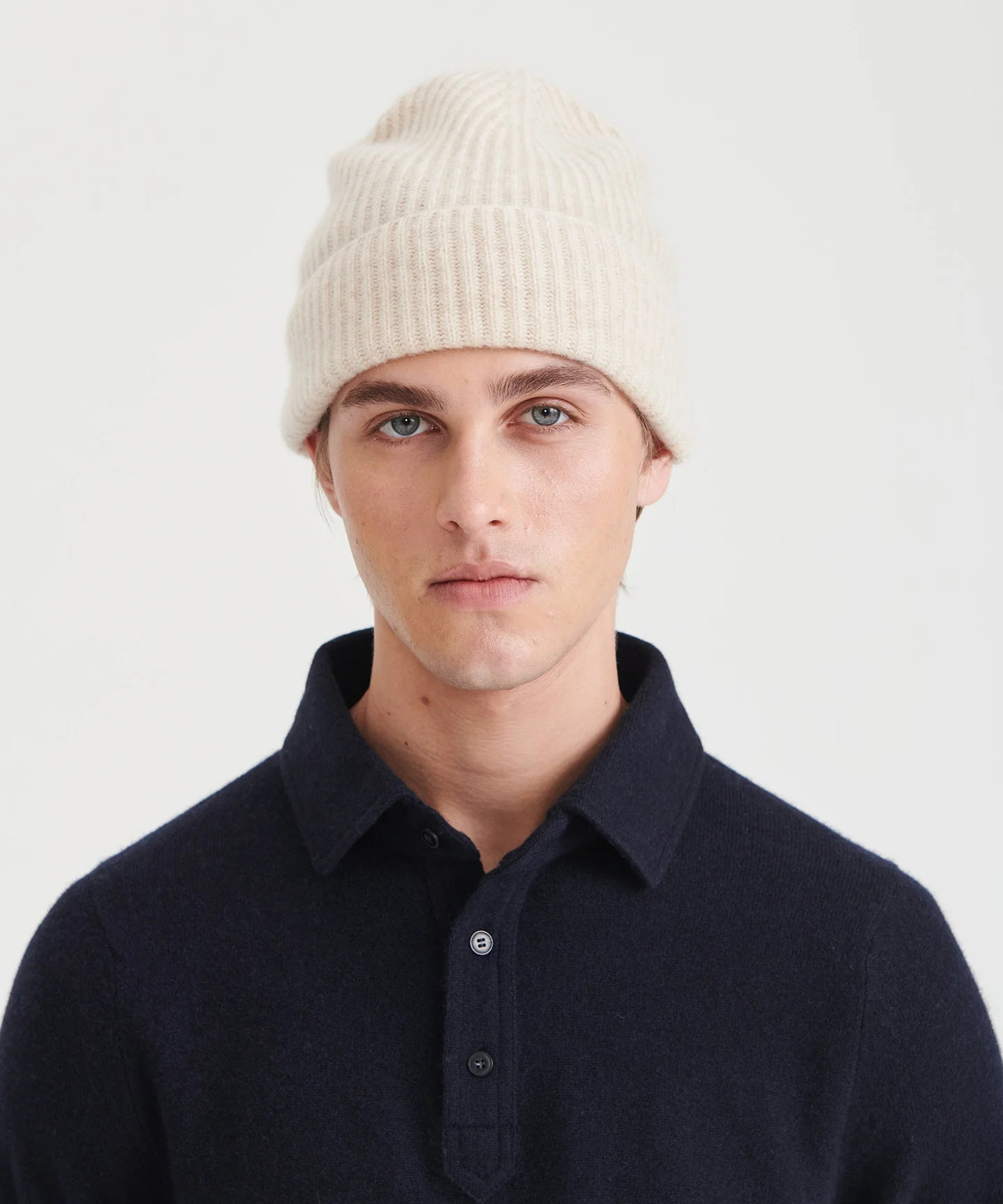 The Essential Ribbed Cashmere Beanie | NAADAM