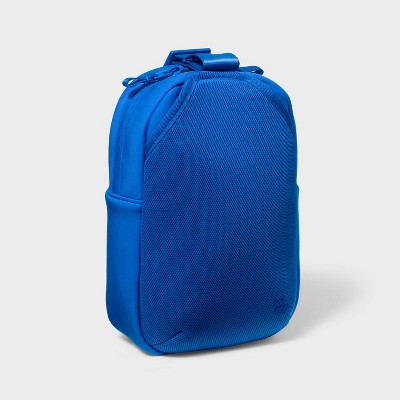 Softside Knit Crossbody Bag Faux Neoprene - All In Motion™ - Blue | Target