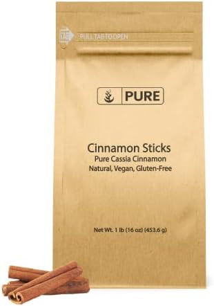 Fruidles Cinnamon Sticks, Premium Grade Harvested Natural Cassia Cinnamon, Strong Aroma, Perfect ... | Amazon (US)