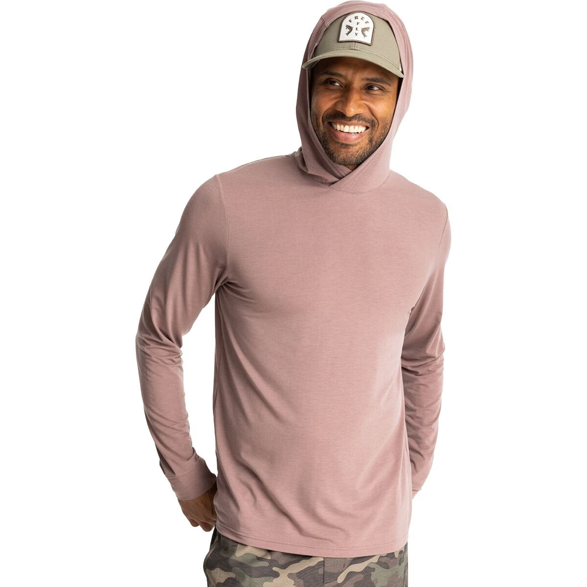 Free Fly Elevate Lightweight Hoodie - Men's Fig, XXL | Backcountry