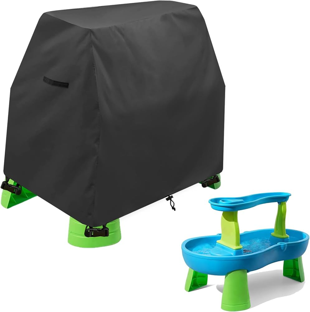 Kids Water Table Cover Fit Rain Showers Splash Pond Water Table,Waterproof Dust Proof Anti-UV Out... | Amazon (US)