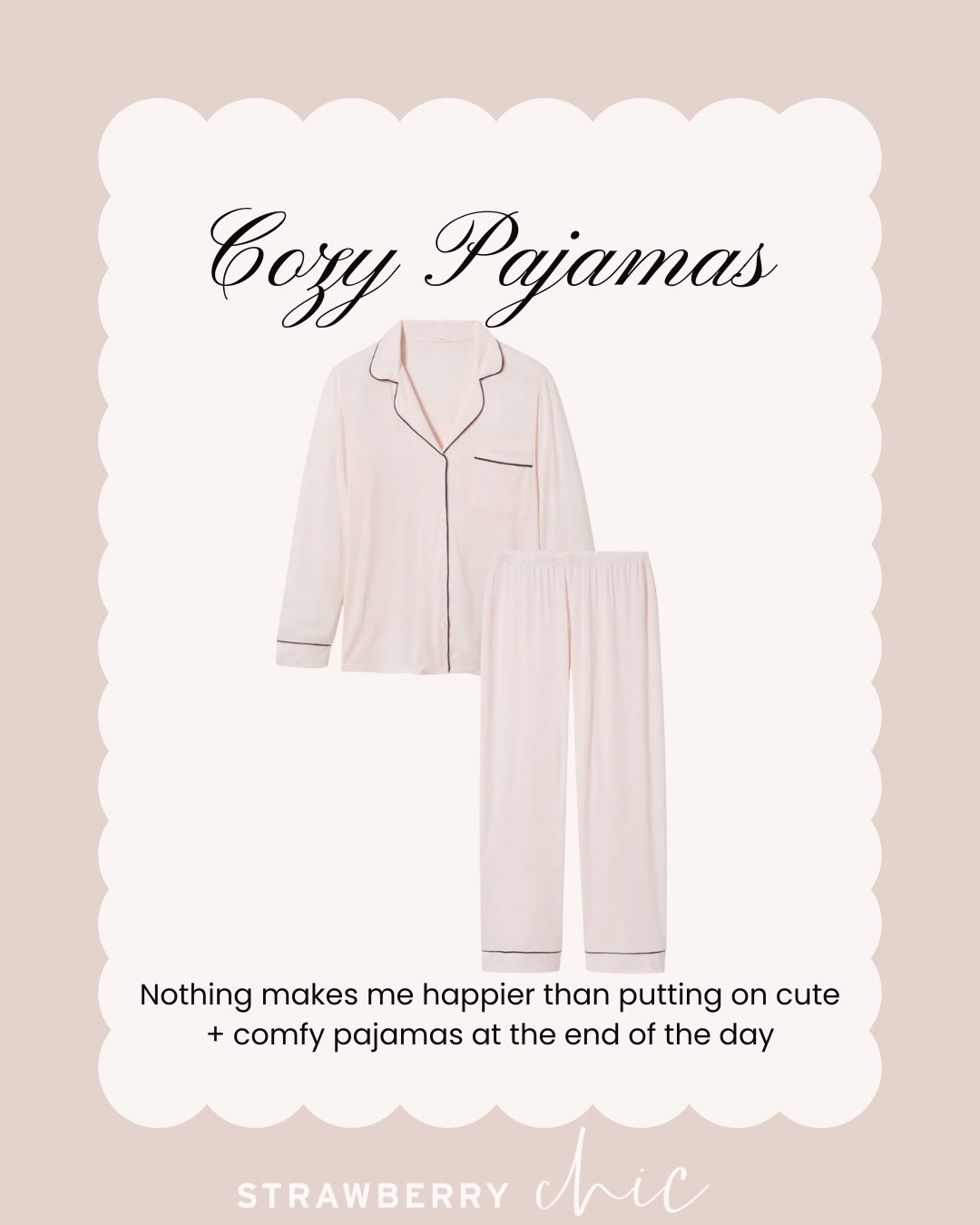 These have been one of my favorite pajamas this year. The prettiest soft blush color and oh so soft. I got a medium to wear during pregnancy but they have a pretty roomy fit as is compared to similar brands (like the Nordstrom pajamas- they fit looser in the top which I prefer) #LTKCyberWeek

#LTKGiftGuide