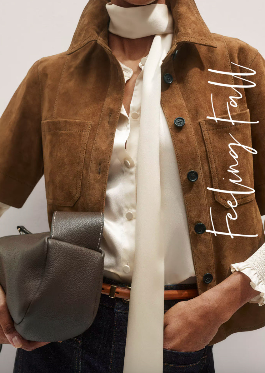 Feeling fall with the gorgeous new arrivals from @meandem. 
Love this suede jacket and the silk blouse can be dressed up or down.  

#fallfashions #fallstyle  #suede #suedejacket

 

#LTKWorkwear #LTKTravel #LTKSeasonal