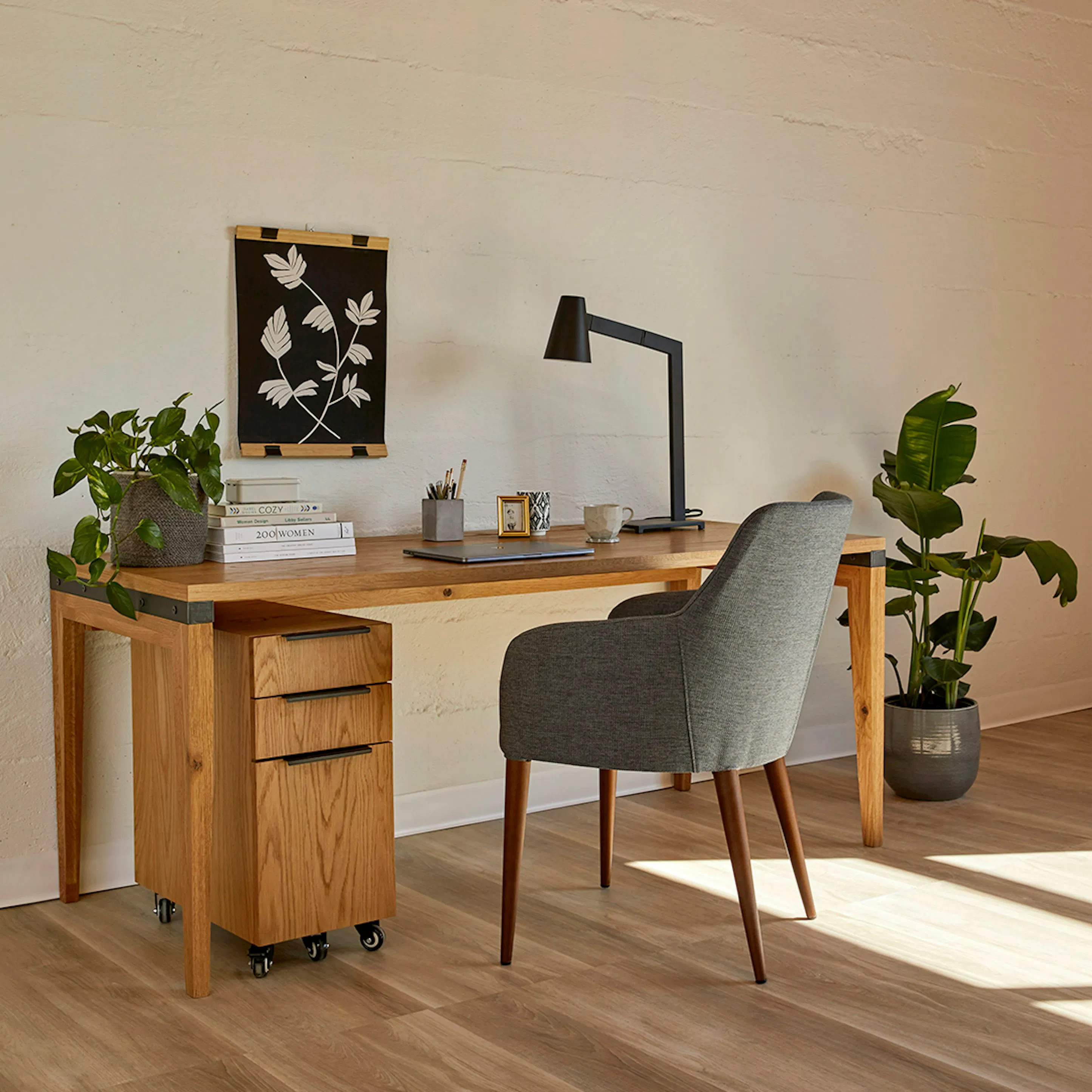 Madera 71" Desk - Oak | Article