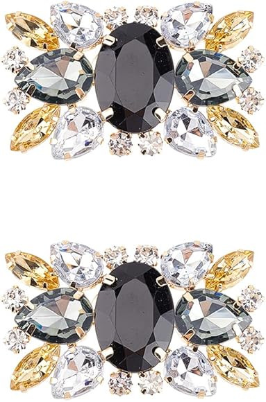 FINGERINSPIRE Pearl Flower Shoe Clips White Beaded Imitation Pearl Shoe Buckle Detachable Shining... | Amazon (UK)