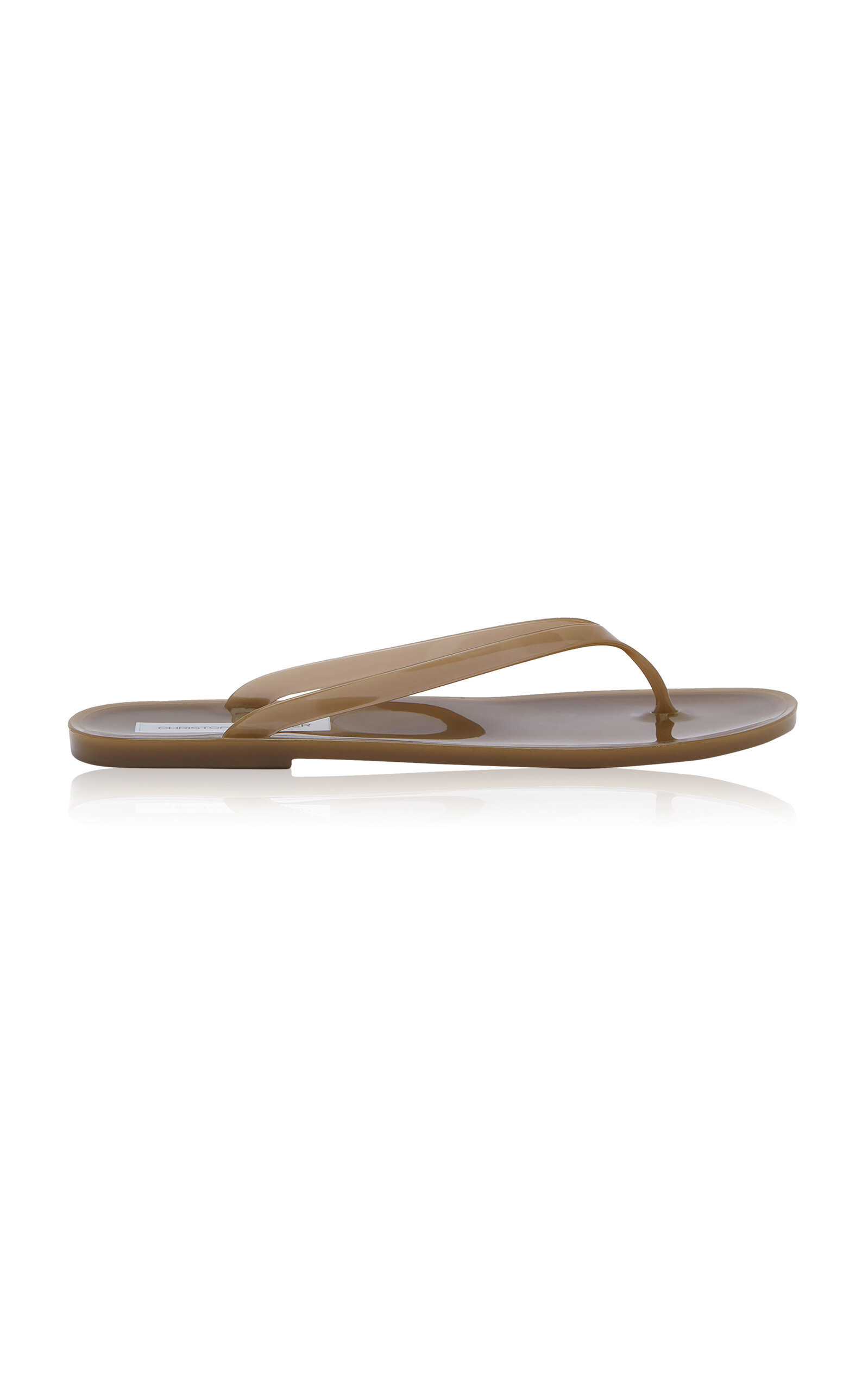 Christopher Esber - Jo PVC Flip Flops - Brown - IT 36 - Moda Operandi | Moda Operandi (Global)