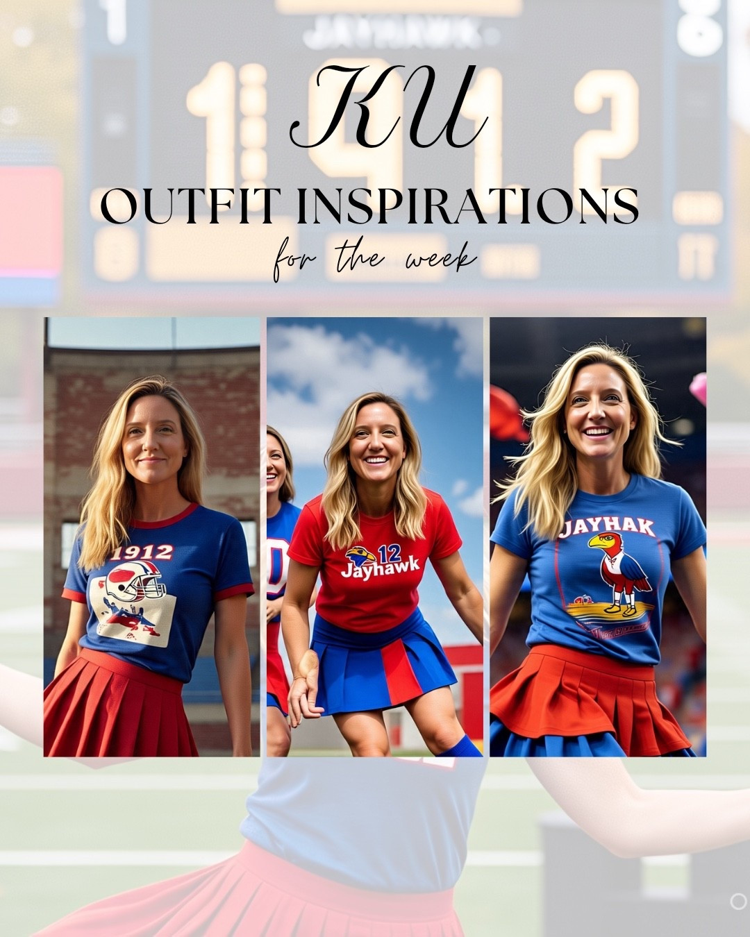 KU football is back! 💋

#LTKFindsUnder50 #LTKActive #LTKSeasonal