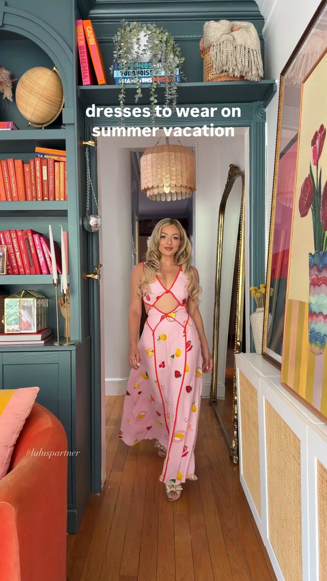 dresses to wear on summer vacation ☀️👗 #luluspartner y’all know I am a summer girly through and through so all these vacation destinations call my name along with the perfect dresses from @lulus to wear there! ❤️ use my code RACH20 for 20% off for your first Lulus purchase #lovelulus