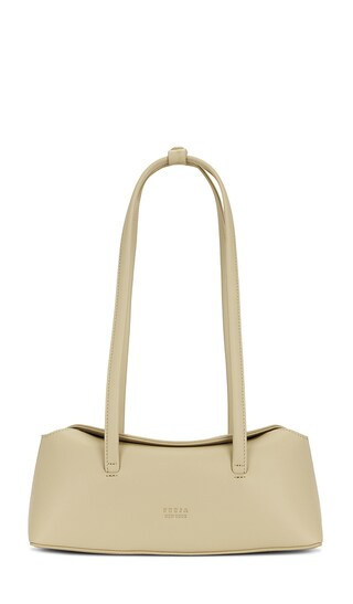 Freja New York Mini Chrystie Bag in Cream. | Revolve Clothing (Global)