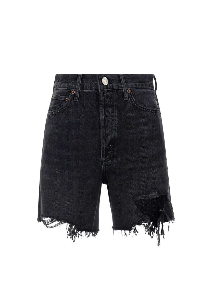 AGOLDE SHORTS BLACK | Baltini