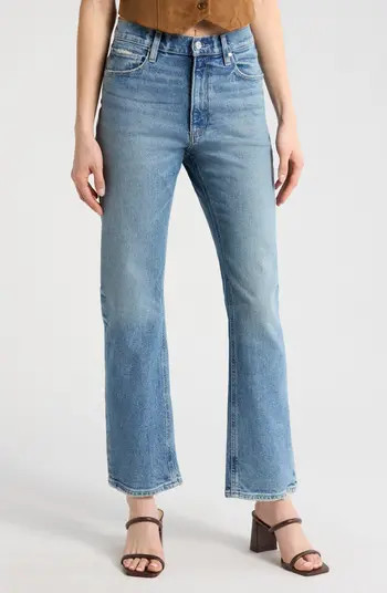 Sawyer High Waist Straight Leg Jeans | Nordstrom