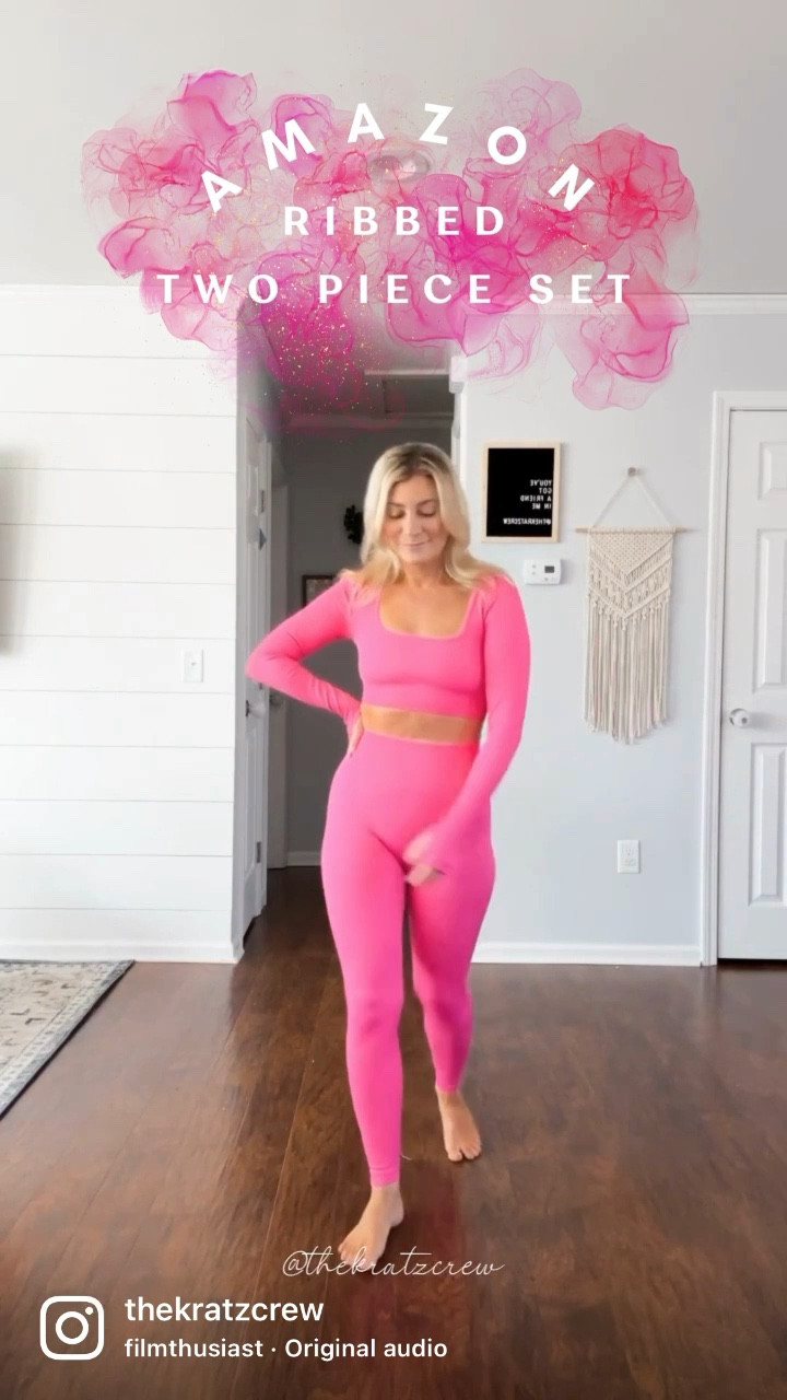 Two piece ribbed set is a total favorite over on the storefront! I’m wearing a small! #founditonamazon #amazonfashion

#LTKtravel #LTKfit #LTKunder50