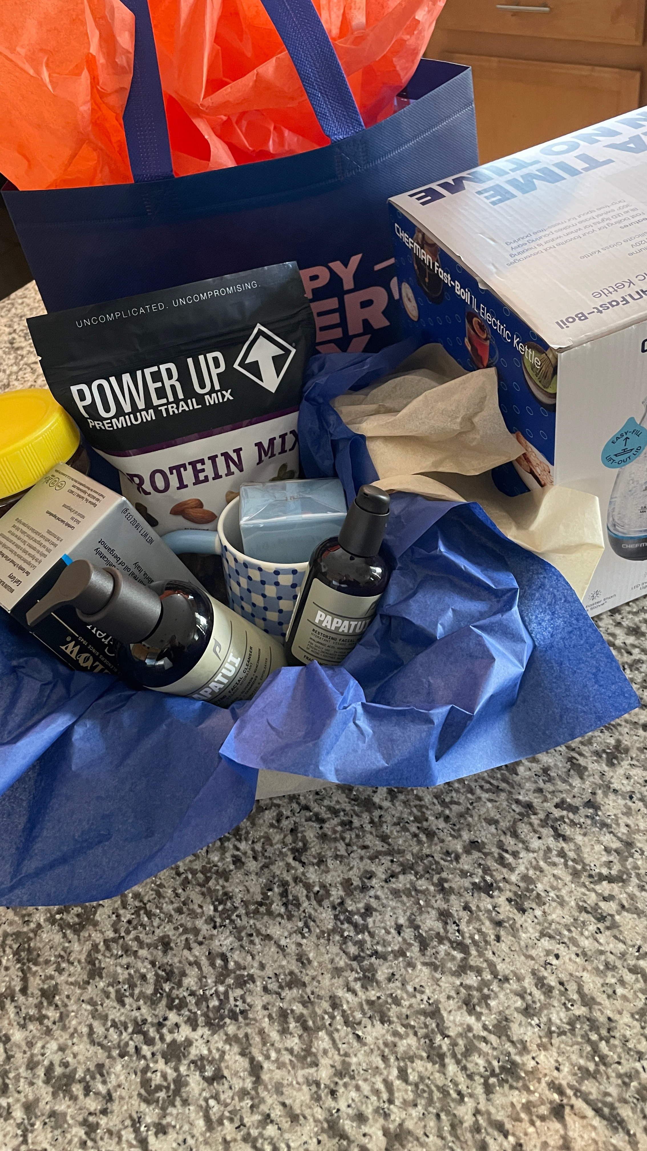 Easy put together basket from my Target pick up order. This can be used for a “I love you basket” anytime to tell your hubs or boyfriend you are thinking of him!  

#LTKMens
