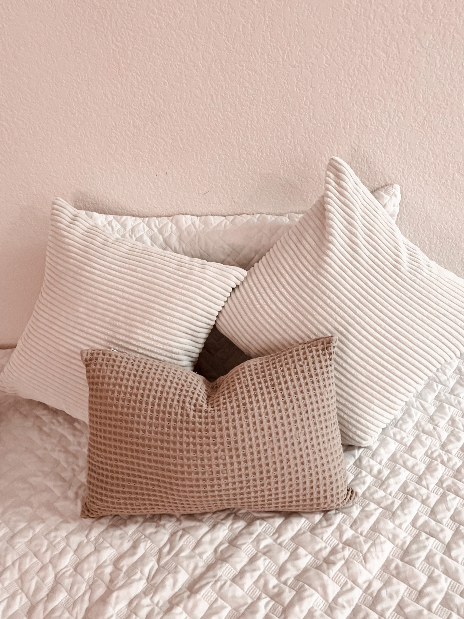 Bedding , Quilt, Throw Pillows, Amazon Bedroom, Neutral Aesthetic, Lumbar Pillows, Pillow Covers, Quilt sets, Amazon home, That girl aesthetic, vanilla girl aesthetic, beige aesthetic, neutral home, neutral bedroom

#LTKSeasonal #LTKhome #LTKunder50