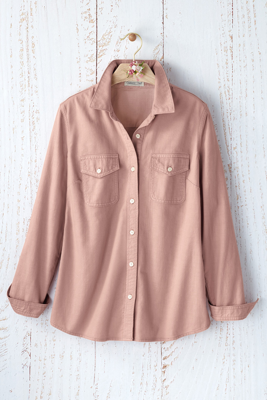 River Walk Denim Shirt | Coldwater Creek