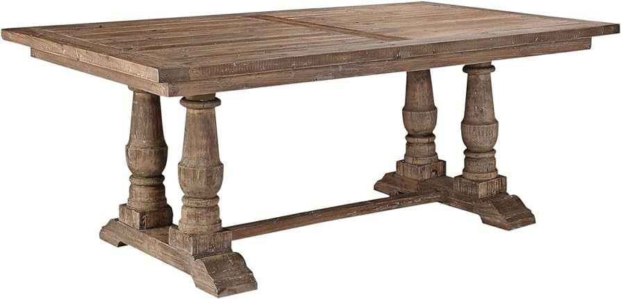 Uttermost Stratford Salvaged Wood Dining Table, Brown | Amazon (US)