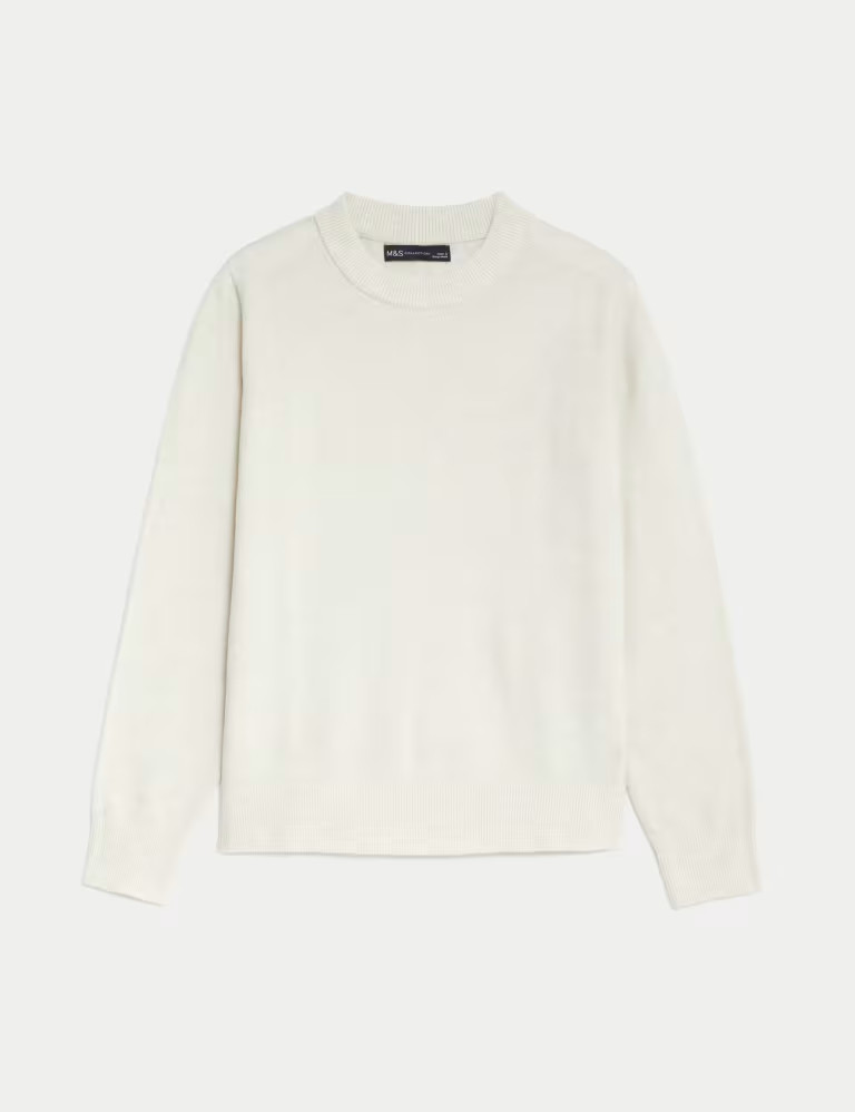 Recycled Blend Crew Neck Jumper | Marks & Spencer (UK)