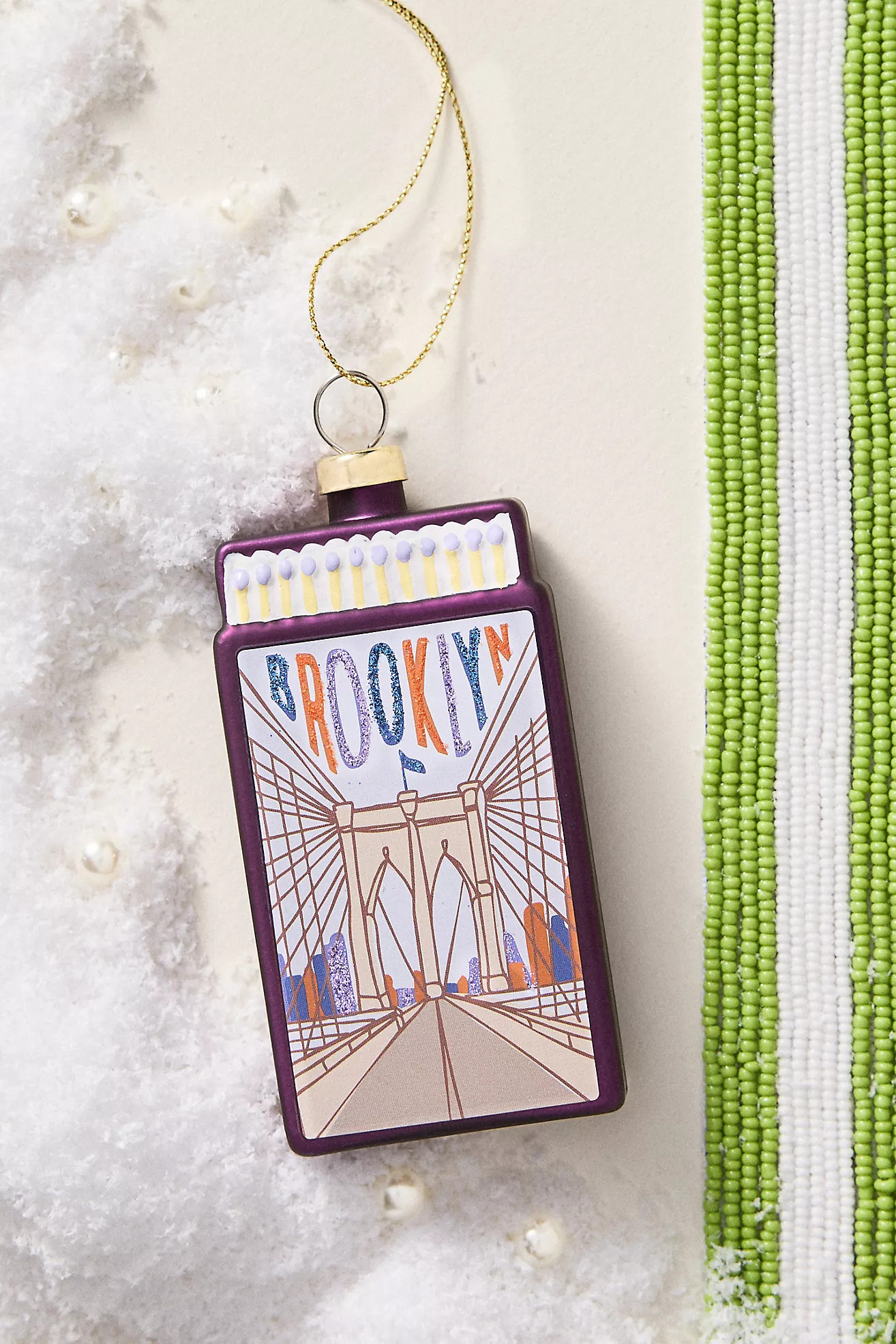 Furbish Studio Matchbook Ornament: NYC Edition | Anthropologie (US)