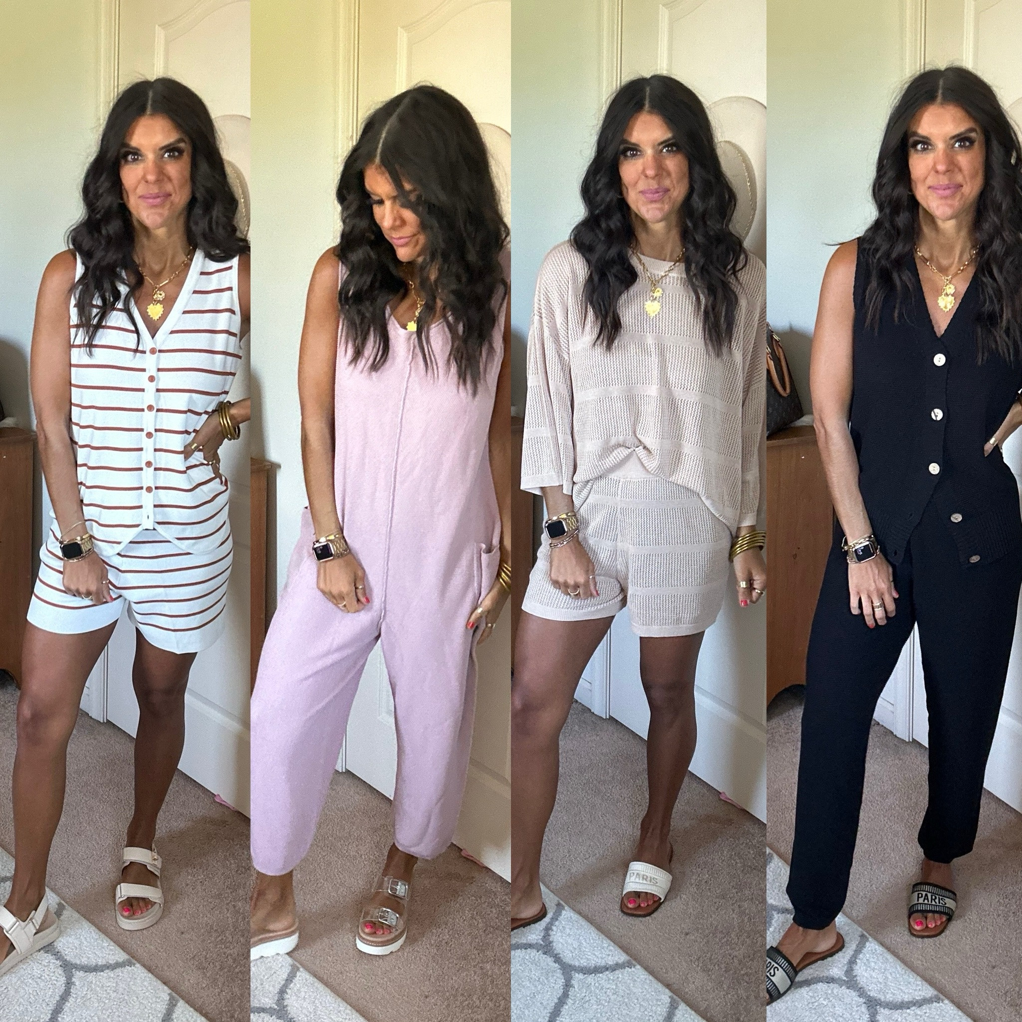 Sized up one a medium in all of these Amazon comfies! Size up half size in platform sandals 

#LTKFindsUnder100 #LTKStyleTip #LTKSeasonal