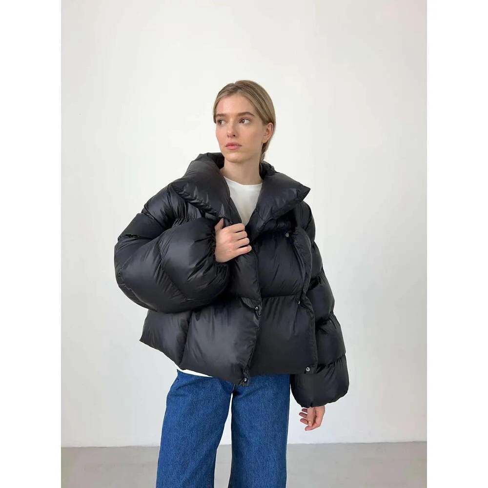 Winter bread coat women's trendy style personalized street short hooded cotton jacket | DHGate