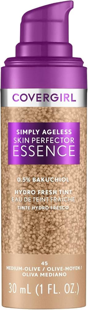 Covergirl Simply Ageless Skin Perfector Essence Foundation, Sheer Tinted Skin Perfector, Skincare... | Amazon (CA)