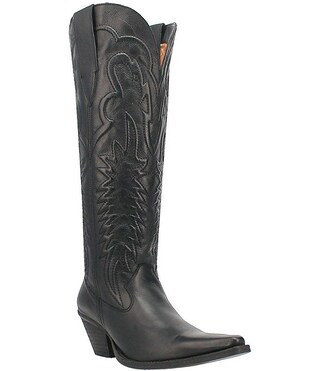 Dingo High Cotton Leather Tall Western Boots | Dillard's | Dillard's