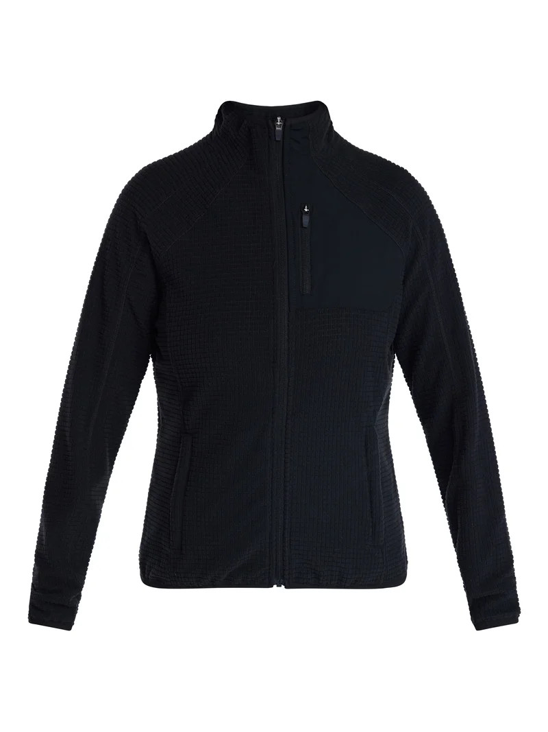 Ozark Trail Women's and Women's Plus Mock Neck Fleece Jacket, Sizes XS-2X | Walmart (US)