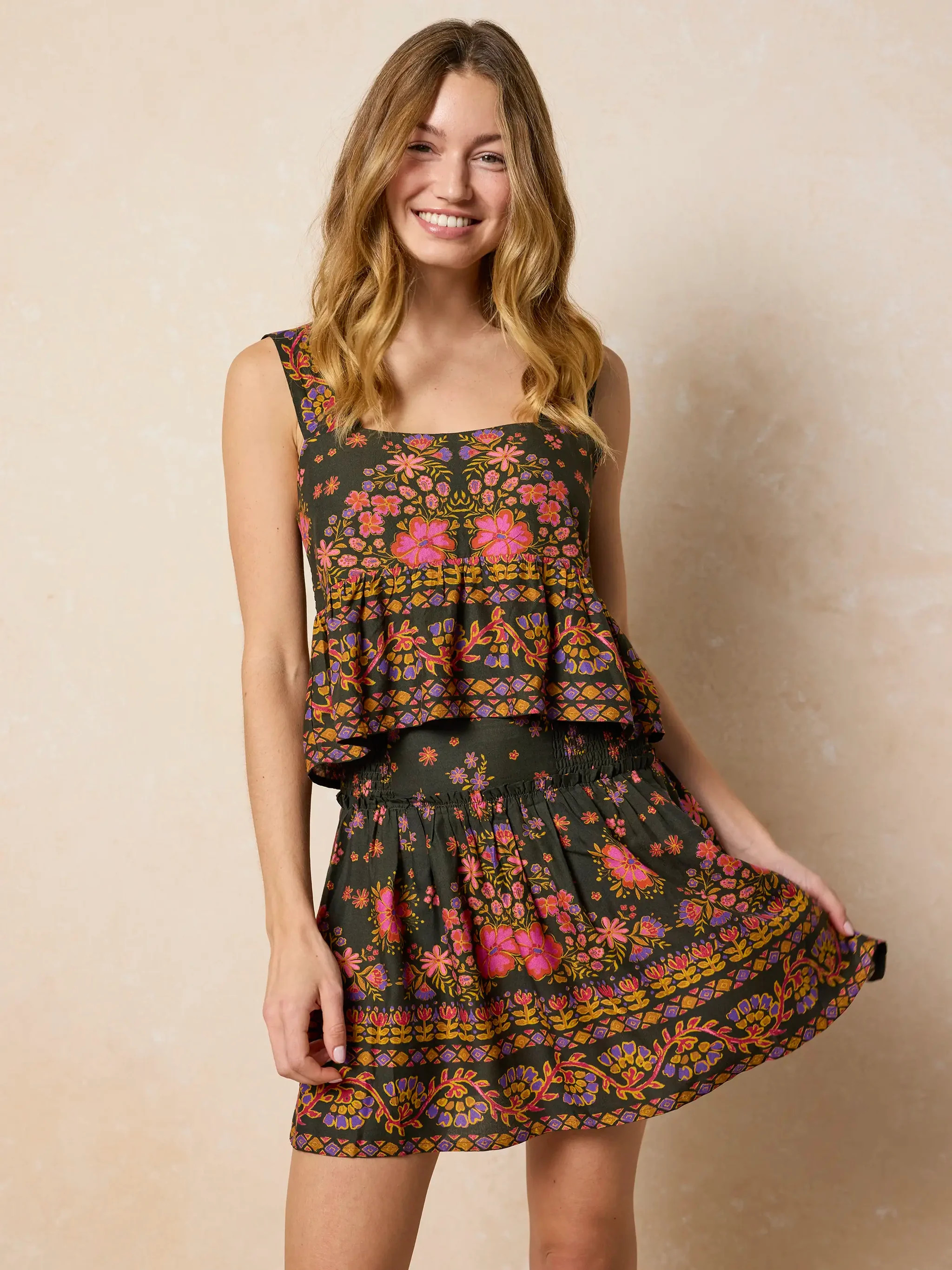 Malia Mini Skirt | Natural Life