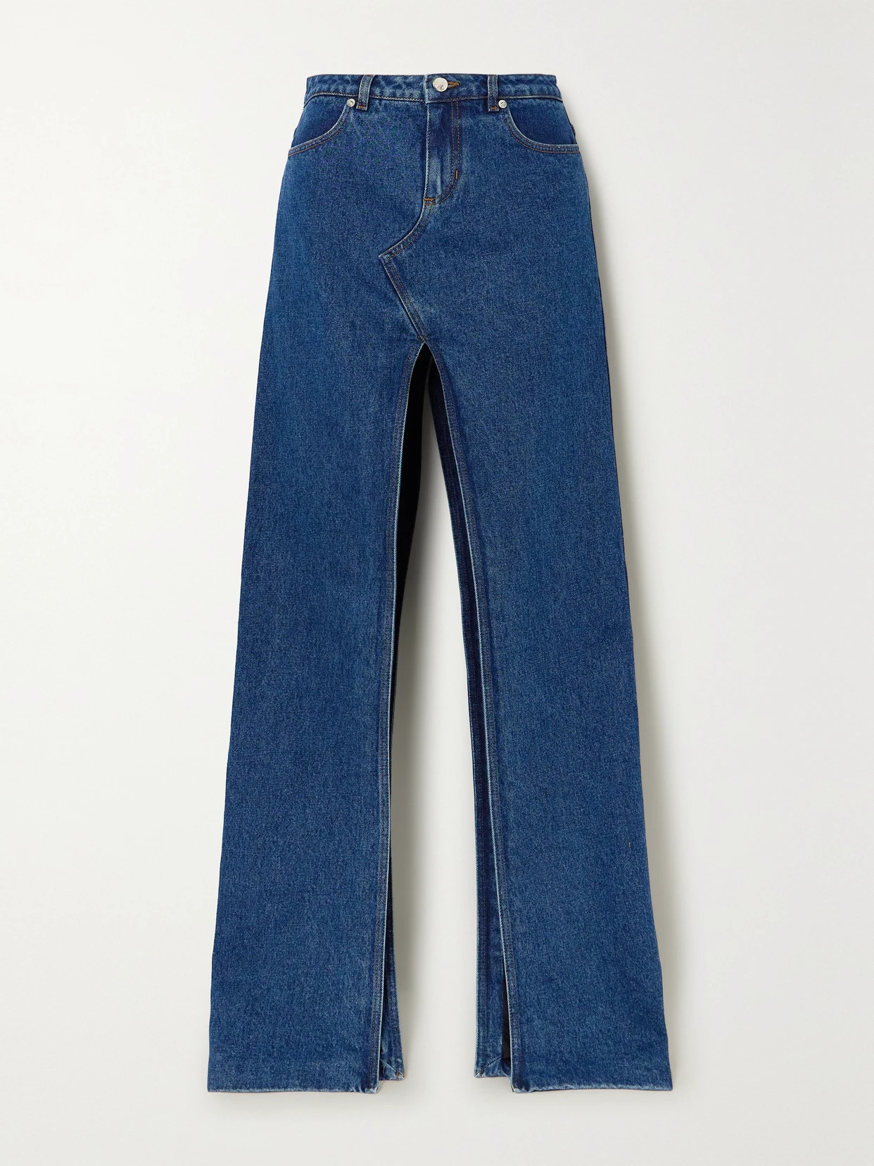 David Koma - Denim Maxi Skirt - Blue | NET-A-PORTER (US)