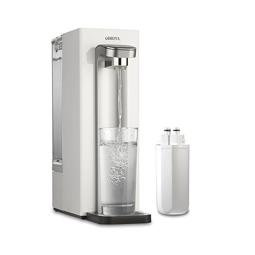 Brita Hub Compact Countertop Water Filter System, 9 Cup Water Reservoir, Includes 6 Month Carbon ... | Amazon (US)