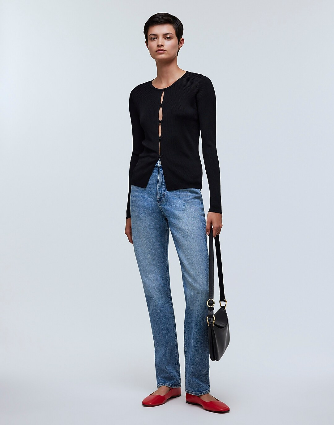 Button-Front Cardigan Sweater | Madewell