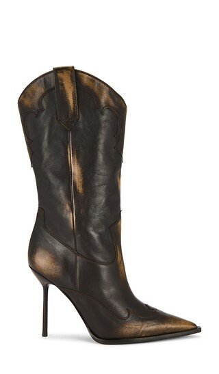 Lidia Western Boot 105 in Ebano | Revolve Clothing (Global)