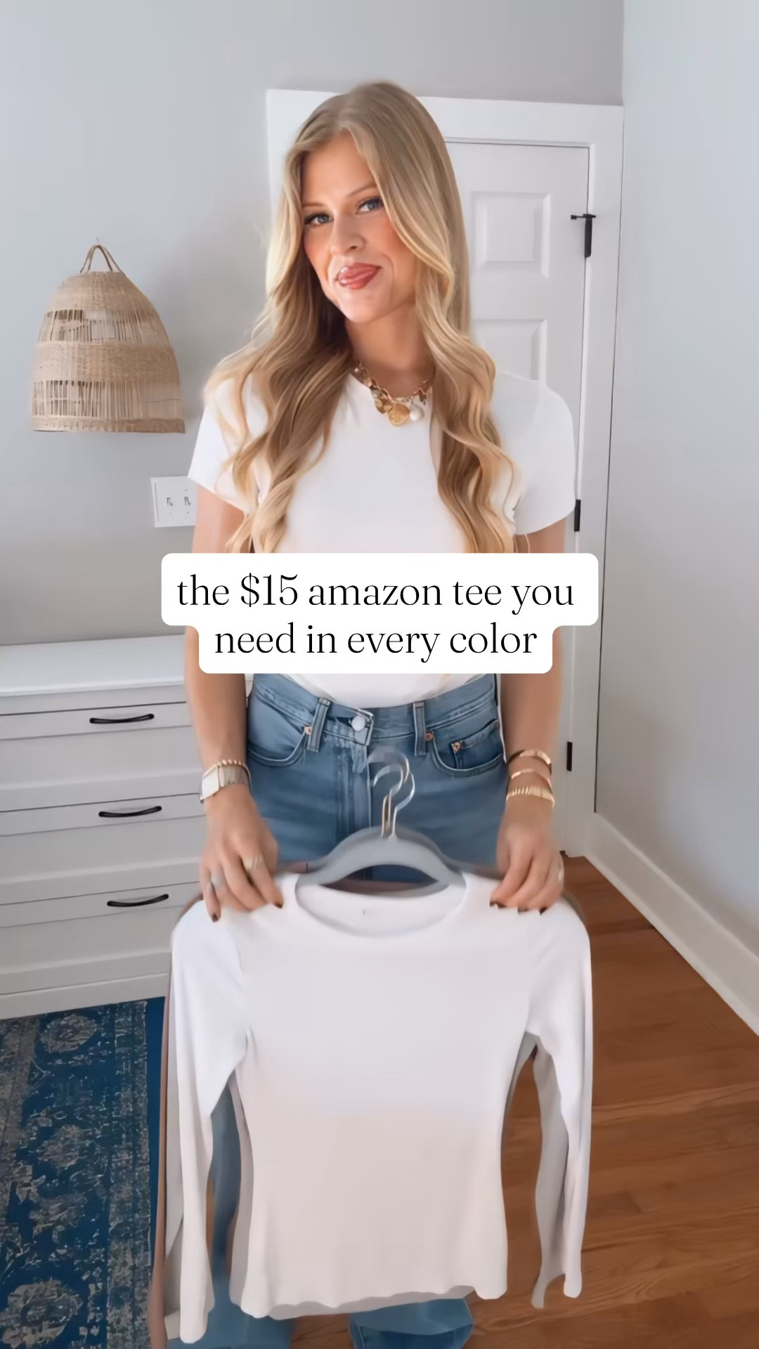 The ribbed texture on these are chef’s kiss 😚 Not to mention they’re super soft, stretchy, and on major sale!

Wearing size small in the tees and size 27 in the jeans!

#basics #basictee #amazonfashion #amazonfinds
basic tee, long sleeve tee, levi’s jeans, everyday bra, lip combo, everyday mom. everyday bra, fall casual outfit, amazon outfit, mom outfit, mom ootd, amazon haul, look for less, millennial style, mom fashion, affordable style

#LTKSaleAlert #LTKTall #LTKTravel