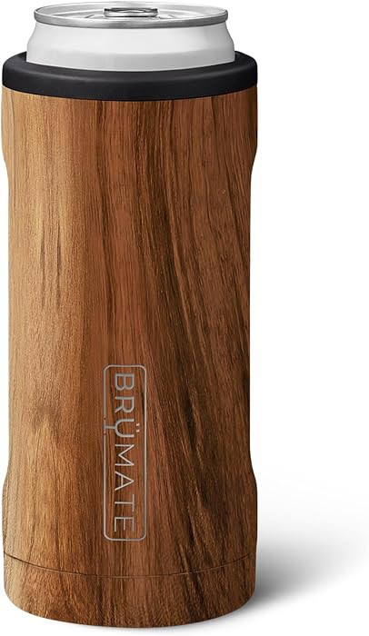 Br\u00fcMate Hopsulator Slim Can Cooler Insulated for 12oz Slim Cans | Skinny Can Insulated Stain... | Amazon (US)